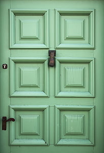 cánh cửa màu xanh lá cây, ngoại thất, lối vào, ngôi nhà, xây dựng, kiến trúc, khu dân cư