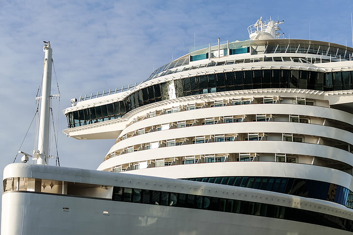 cruise ship, bridge, cruise, sea, aida prima, aida, tourism