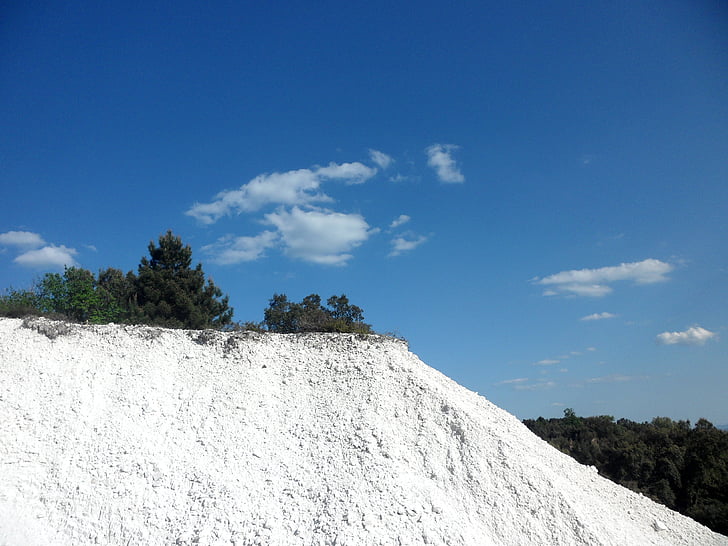 krajina, Rock, Toskánsko, Larderello, biancana