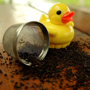 Duck, Tea infuser, tee, teatime, te blanding, drikke, varm drikke