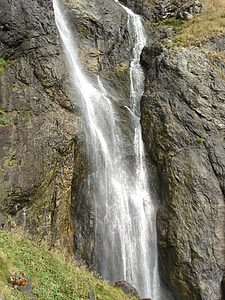waterfall, water, fall, cascade, stream, landscape, wilderness