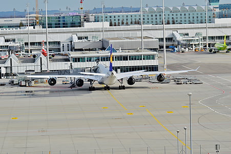 avión, Aeropuerto, volar, aviones de pasajeros, viajes, Munich, Aviación
