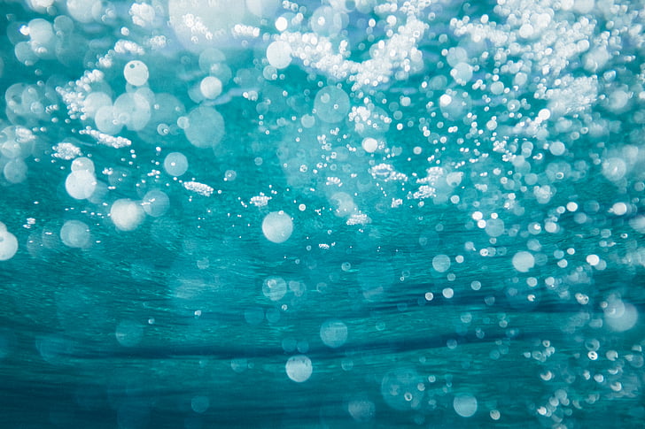 makro, foto, ūdens, burbuļi, Aqua, burbulis, foni