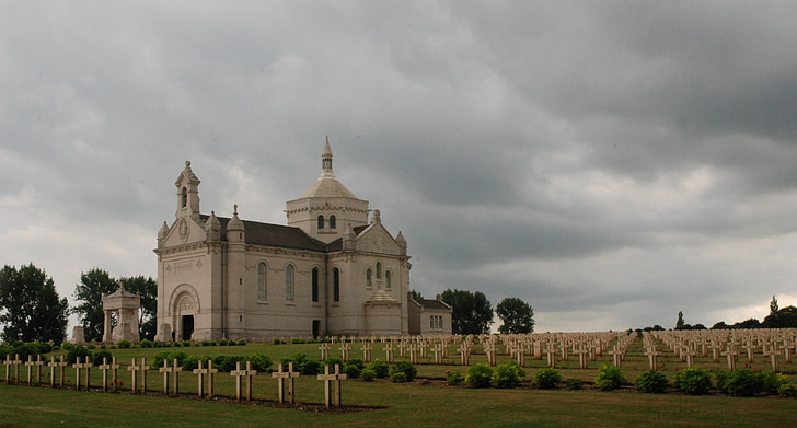 Monumento, Cimitero, patrimonio, Francia, guerra, ND lorette