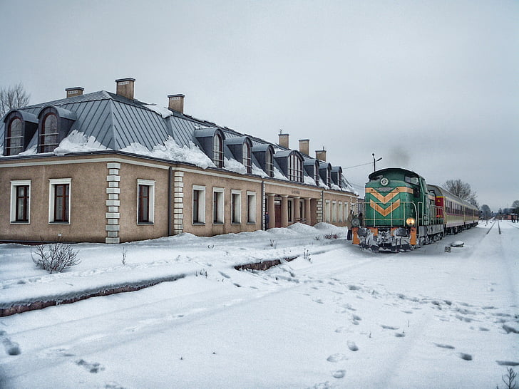 Podlaski, Polen, toget, Station, Depot, jernbanen, Railway