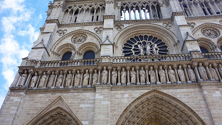 Notre dame de paris, kirkko, Pariisi