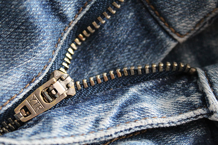 ZIP, джинси, Одяг, крупним планом, метал, мода, Штани