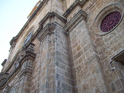 카 르 타 헤나, 콜롬비아, 교회, 오래 된, 아키텍처, 역사, 역사
