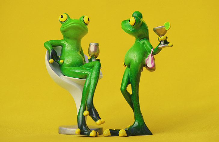 frog, chair, cozy, for two, drink, wine, soaked