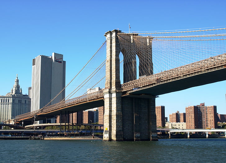 Brooklyn Bridge-silta, Manhattan, New Yorkissa, Yhdysvallat