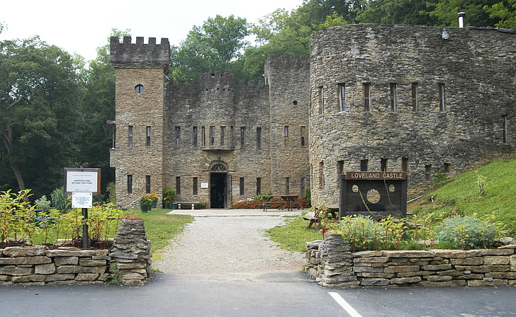 Loveland castle, American castle, Ohio castle, partiolaisten, arkkitehtuuri, historia, Fort