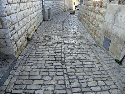 Israel, Cana, Street, historiske, gamle, rejse, gamle