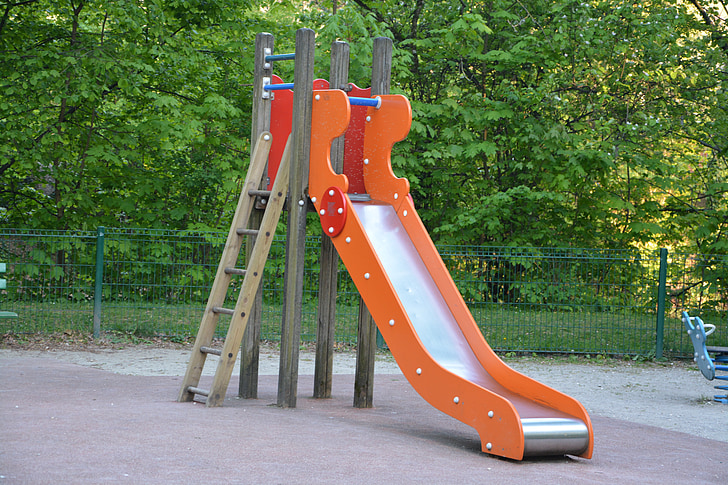 trò chơi, trẻ em, tobogan, slide, trẻ em trò chơi, công viên, Sân vườn