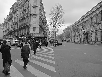 Paris, Street, bangunan, fasad