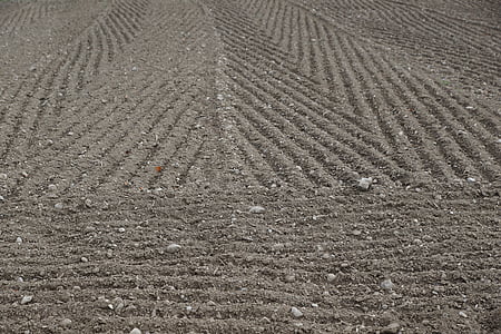 earth, arable, field, grey, black, pattern, background