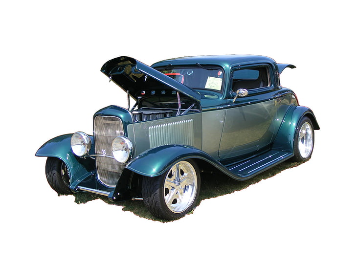 Auto, Ford coupe, Ford, Coupé, 3 Fenster coupe, Jahrgang, wiederherstellen