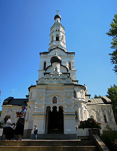hram, Crkva, pravoslavlje, bijeli, Kazan, Majko Božja, Katedrala