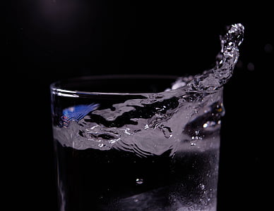 vatten, glas, glas vatten, dryck, färsk, vätska, förfriskning