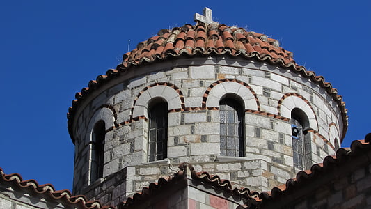 Ayia triada, templom, ortodox, építészet, vallás, kupola, Volos