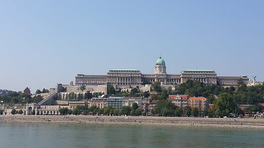 Budapest, Kastil Buda, Danube, Landmark, Hongaria, Buda, Kota