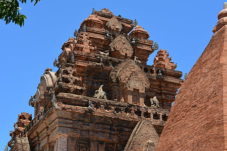 Cham, po nagar, chrám, Staroveké, Vietnam, veža, náboženstvo