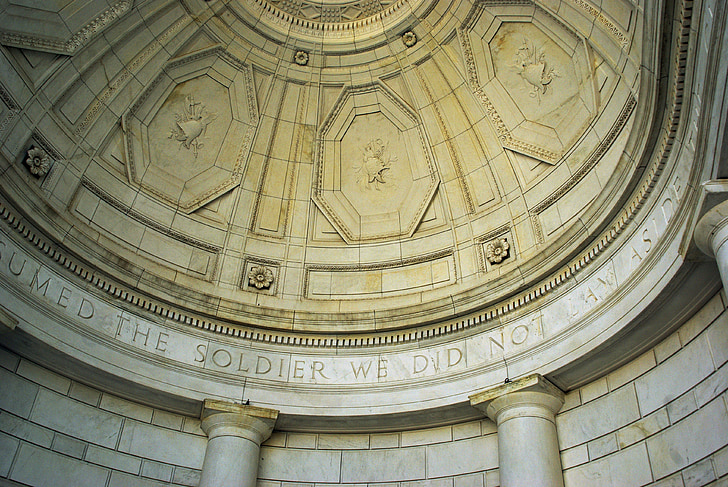 USA, Washington, Arlington, kyrkogården, Dome, monumentet