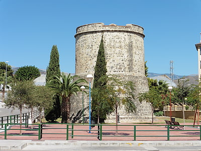 Tower, oldtiden, antik, historisk set, sten, slottet tårnet, naturlige sten mur