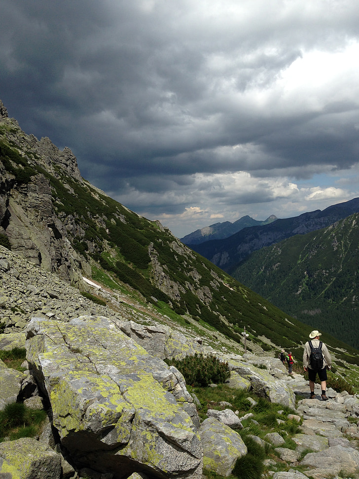 Tatry, Berge, die hohe Tatra, Landschaft, Trail, Tourismus, Berg