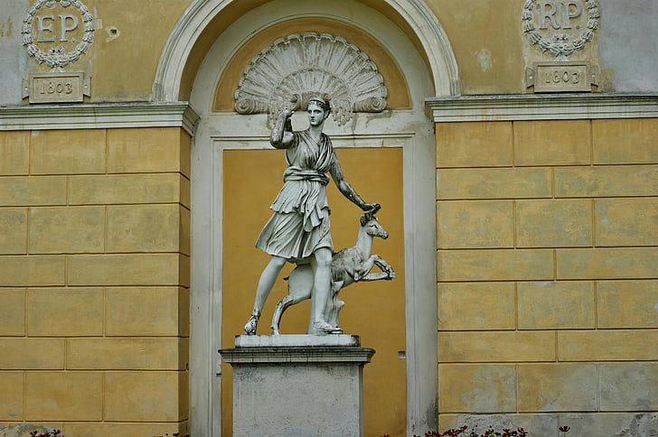 Božica diana, Diana, Božica, kip, skulptura, Europe, Drevni