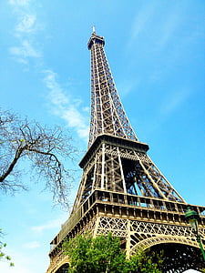 Eiffel-torony, Párizs, Franciaország, építészet, turizmus, építési, emlékmű