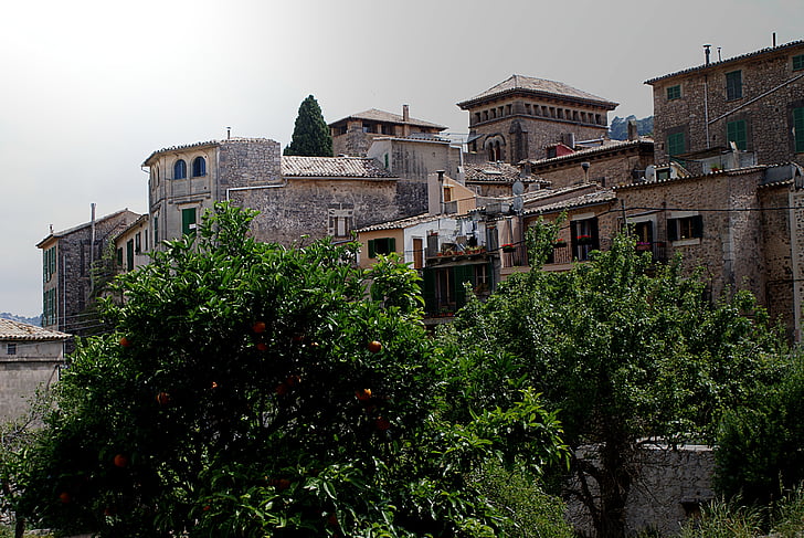 Τοσκάνη, Μεσογειακή, χωριό, Ιταλία