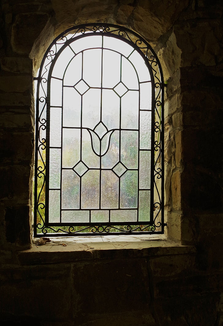 akna, Vitraaz aken, paani, Monument, valgustus, Püha, arhitektuur