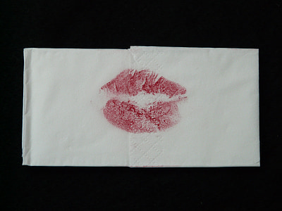 csók, csókolni a száját, Ajka, szerelem, romantika, piros, reprint