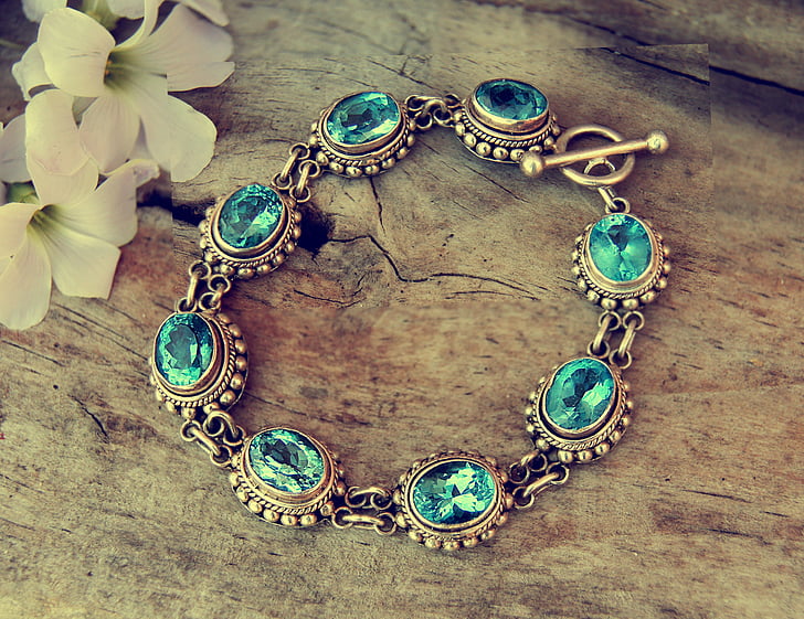 bracelet, silver, gemstones, jeweller, jewelry, fashion, blue