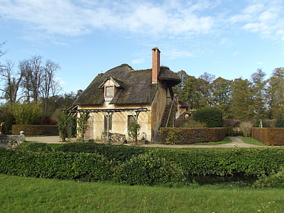 Paris, Frankrike, Versailles, huset, Marie antoinette, Château de versailles, landsbyen