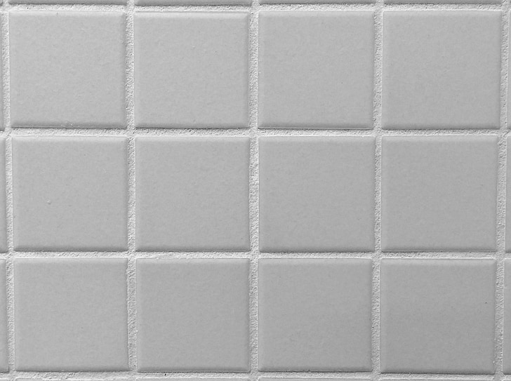 tiles, tile, gray, square, pattern, grout