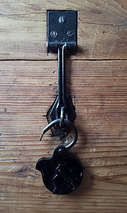 lock, old, vintage, metal, steel, symbol, close