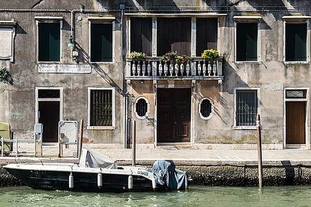 Itaalia, Veneetsia, Euroopa, arhitektuur, hoonete, Street, vana