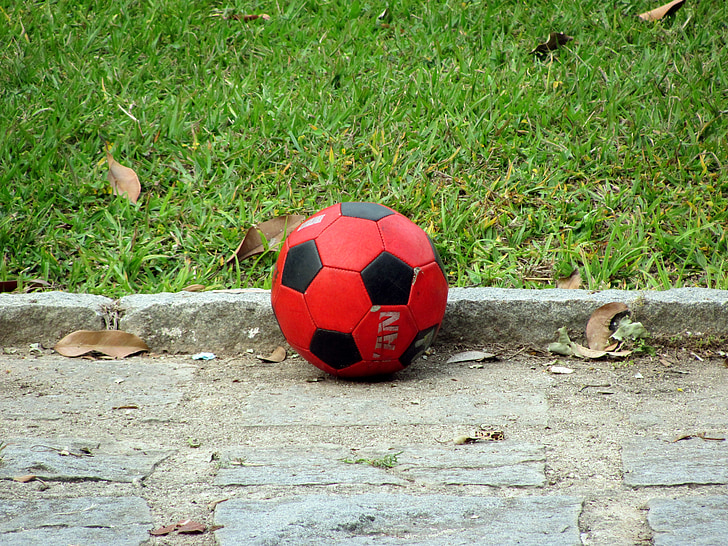 kamuolys, futbolo kamuolys, Futbolas, Sportas, mėgėjų futbolas