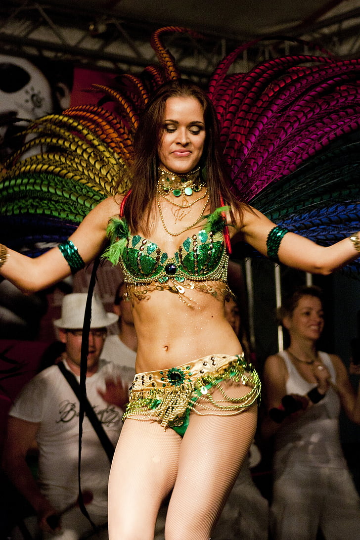 Brazilská show, tanec, koncert, Samba, Joy, Smyslná, Sexy
