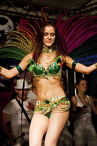 brasilianske show, dans, koncert, Samba, glæde, sensuel, Sexet