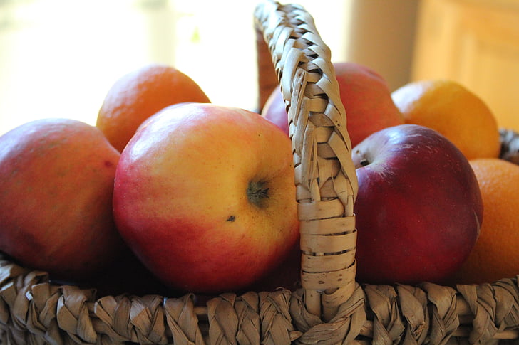 apple, vitamins, fruit, frisch, healthy, food, ripe