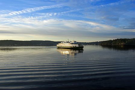 Ferry, îles San juan, Puget sound, État de Washington