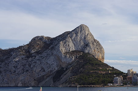roca de Calpe, Calpe, Alicante, Playa, naturaleza, España, mar