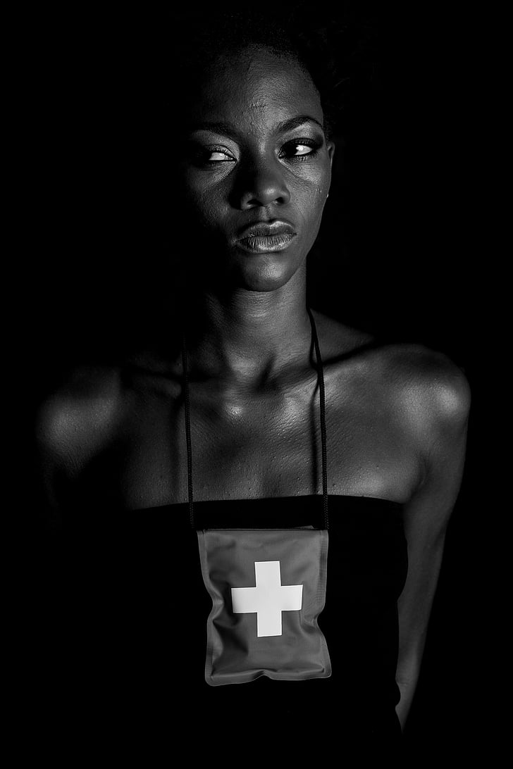 first aid, model, beautiful, portrait, face, fashion shoot, young model