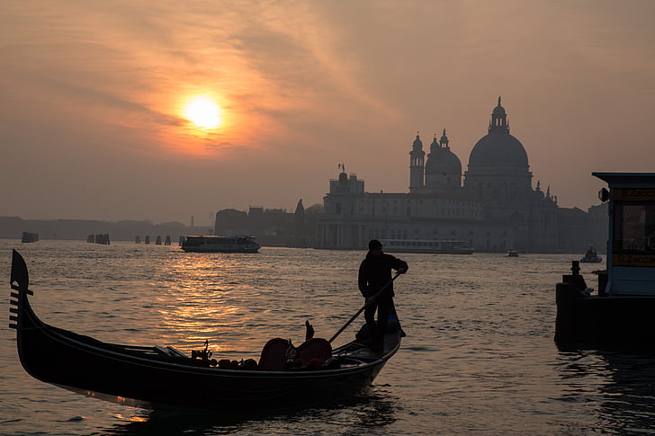 Βενετία, γόνδολα, wassertrasse, πλωτές μεταφορές, Ρομαντικό, κανάλι, λιμνοθάλασσα