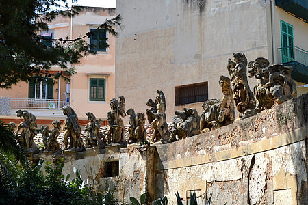 Villa palagonia, Bagheria, Sicilien, Palermo