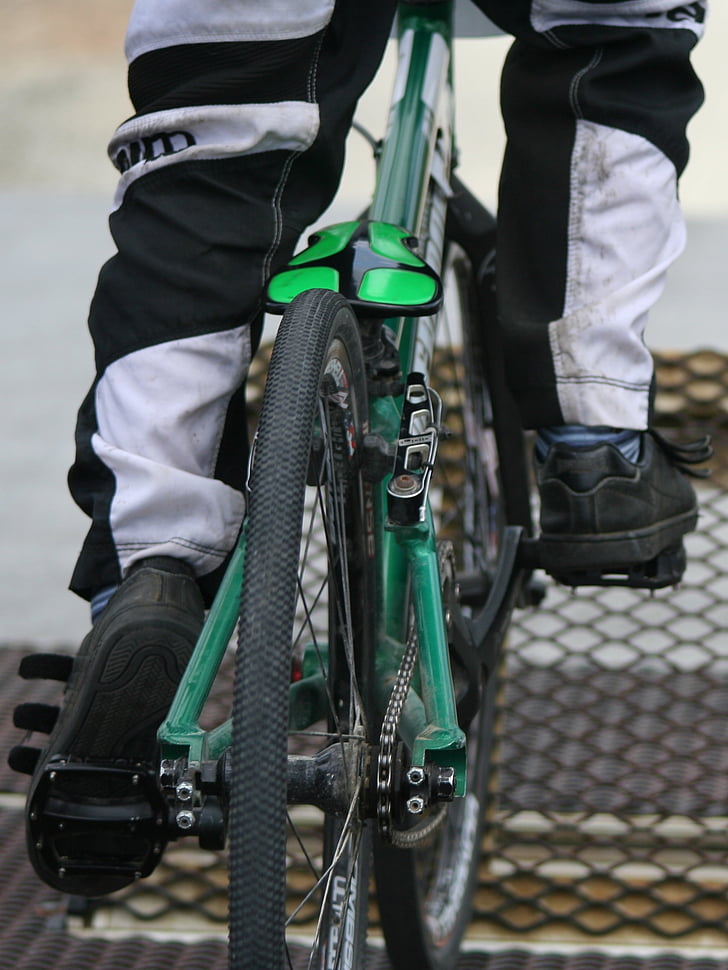 BMX, gara, cancello, pedale, veloce, atleta, Sport