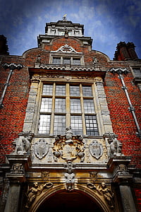 vchod, fasáda, blickling panství, palác, dědictví, aristokracie, Architektura