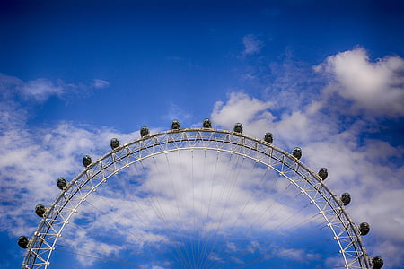 london, ferris wheel, landmark, united kingdom